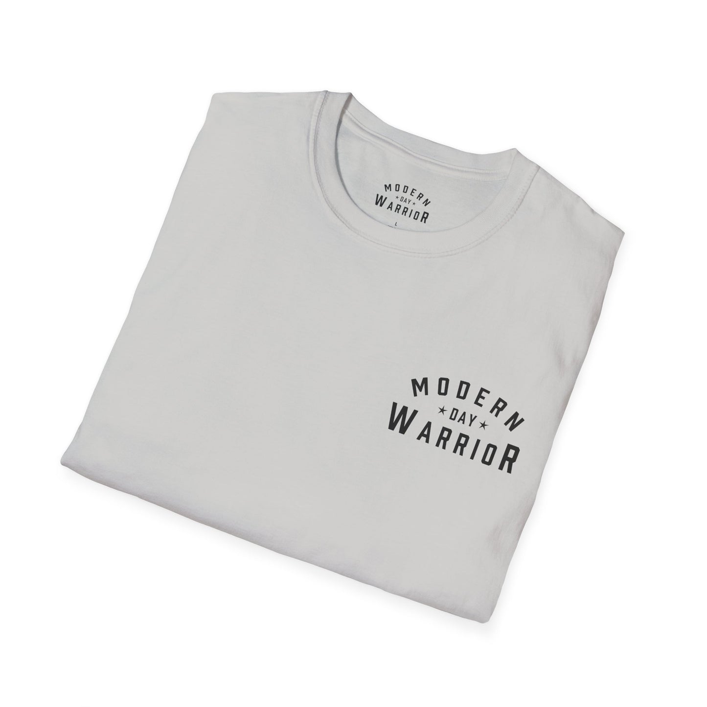 Centurion Tee – White & Grey | Strength Wears Armor