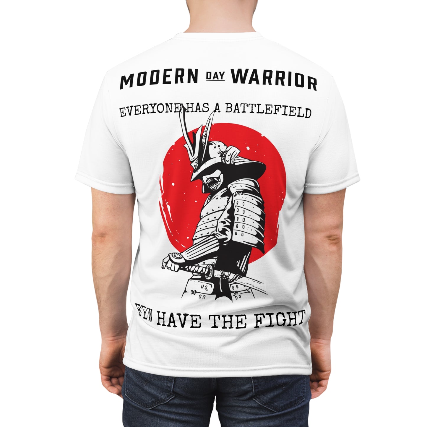 Samurai Tee – White | Honor Worn Loud