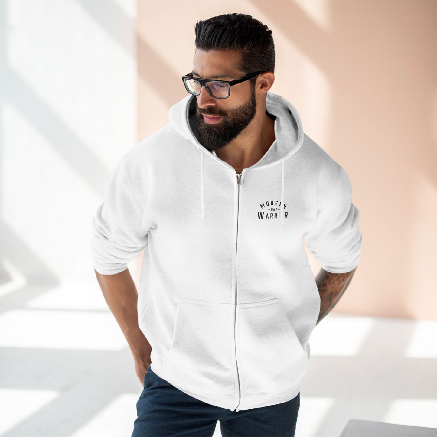 Zip-Up Hoodie | Sleek, Tactical Comfort in 9 Battle-Ready Colors