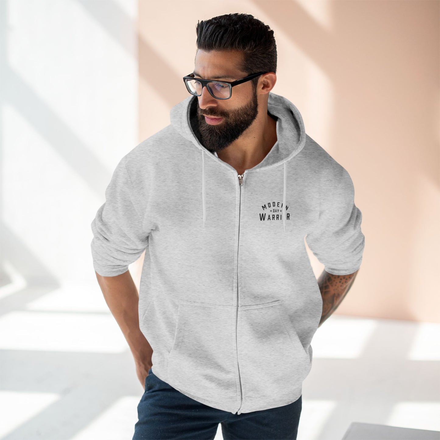 Zip-Up Hoodie | Sleek, Tactical Comfort in 9 Battle-Ready Colors