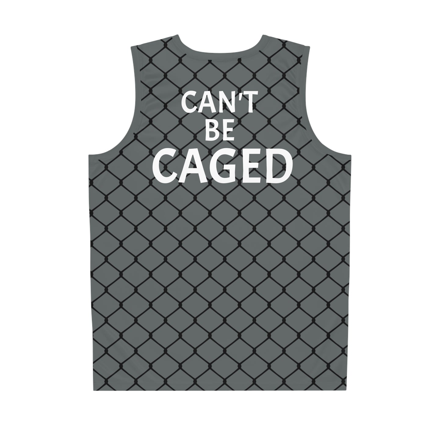 Can't Be Caged Tank Top Jersey - White