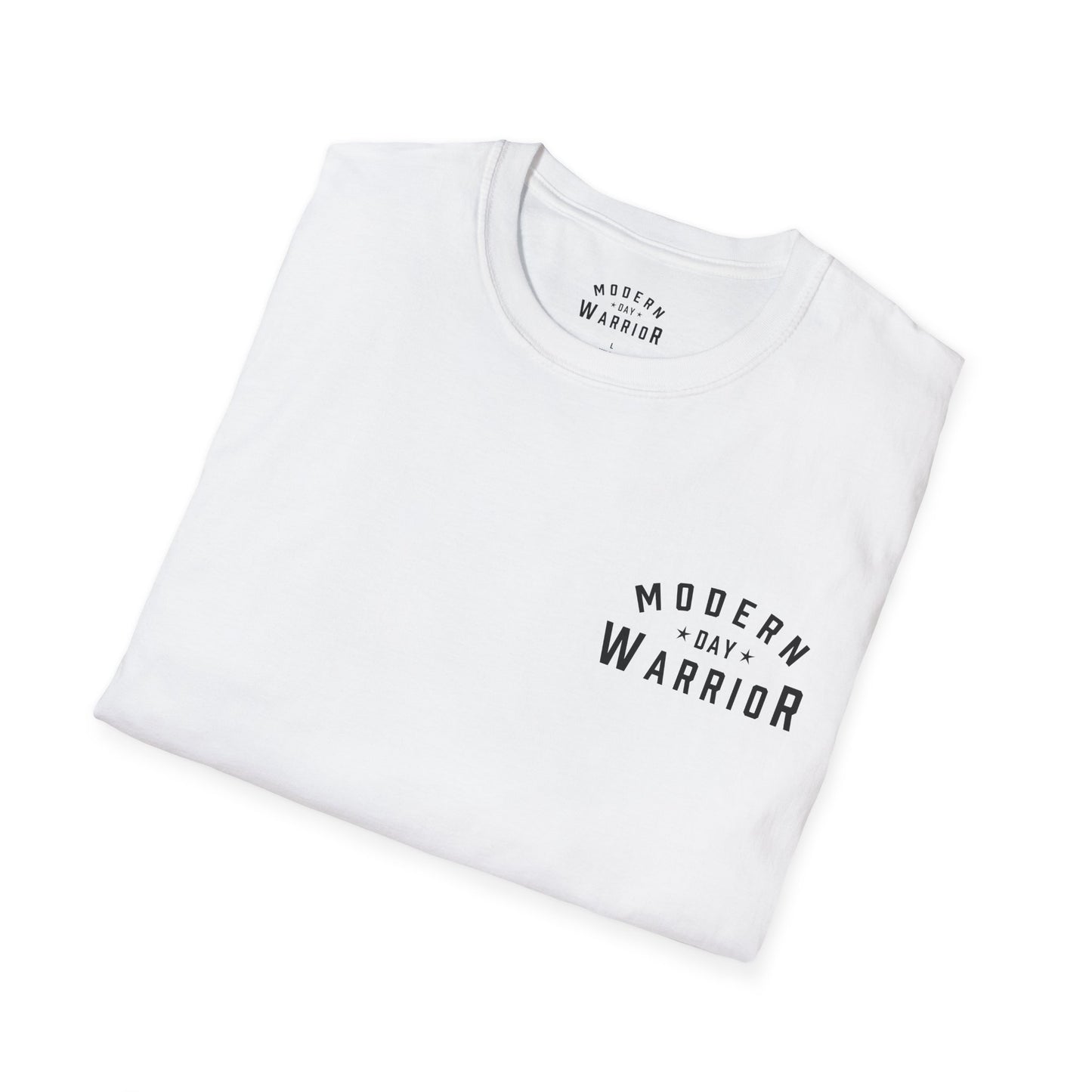 Centurion Tee – White & Grey | Strength Wears Armor