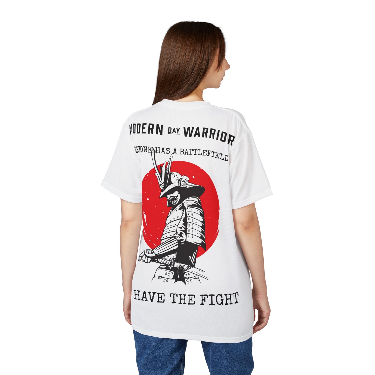 Samurai Tee – White | Honor Worn Loud