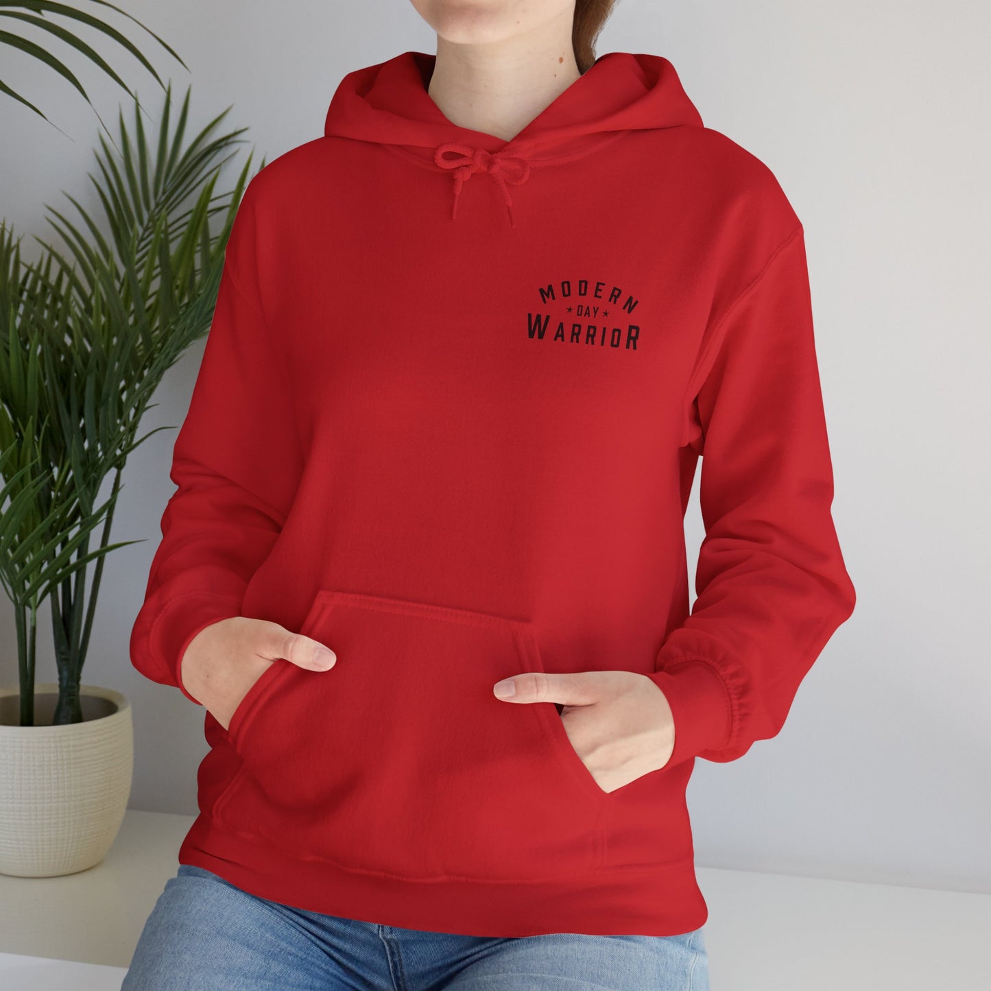 Red Corner Vs. Blue Corner Sweater - Unisex Heavy Blend Hooded Sweatshirt