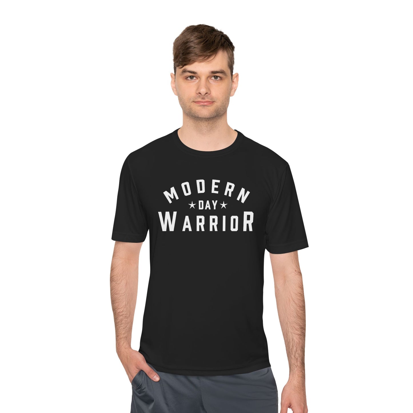 "Everyone has the battlefield, Few have the fight" Black Tee Shirt