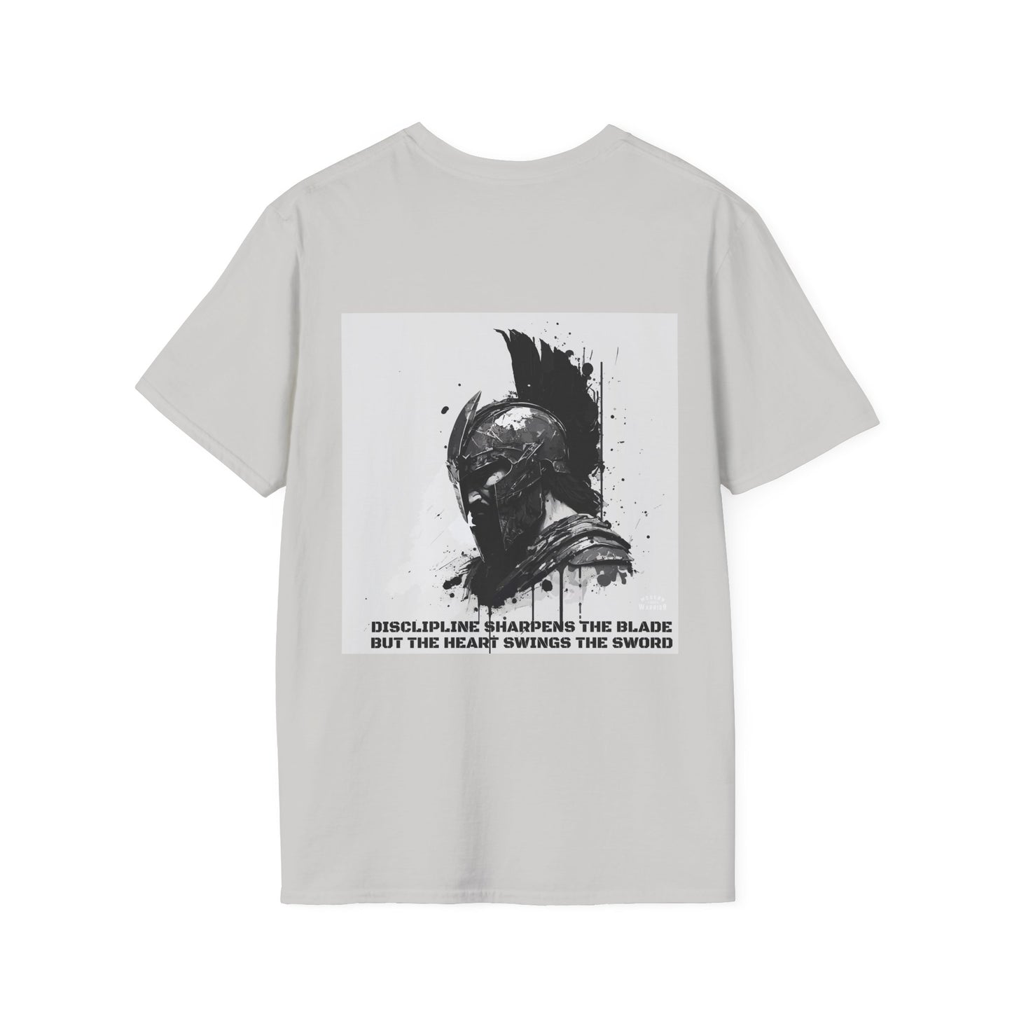 Centurion Tee – White & Grey | Strength Wears Armor