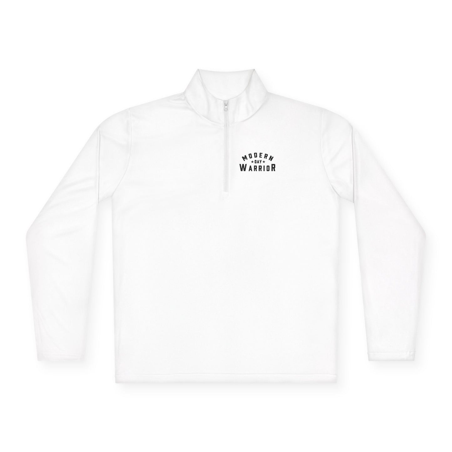 Quarter-Zip-Up Polyester Pullover Sweater - Athletic Active Apparel