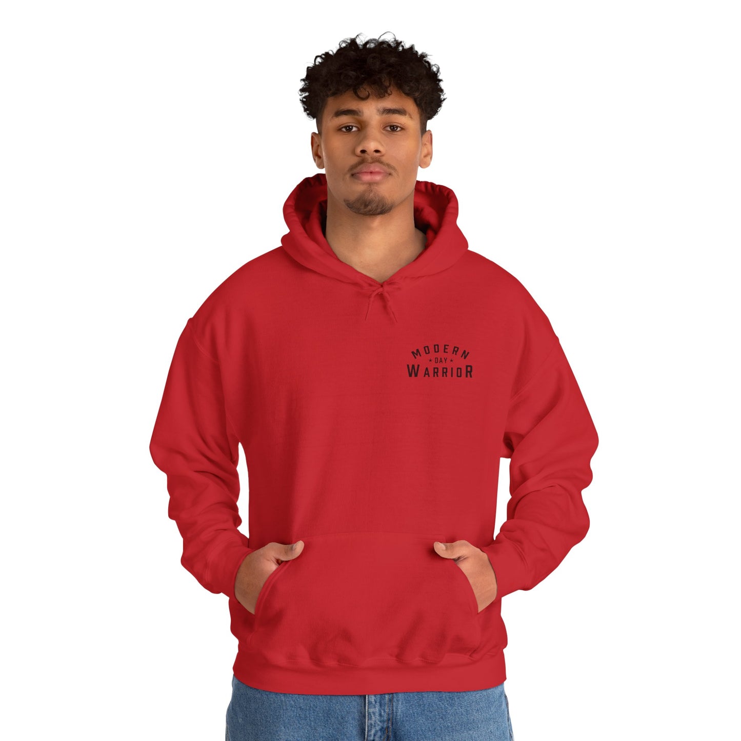 Red Corner Vs. Blue Corner Sweater - Unisex Heavy Blend Hooded Sweatshirt