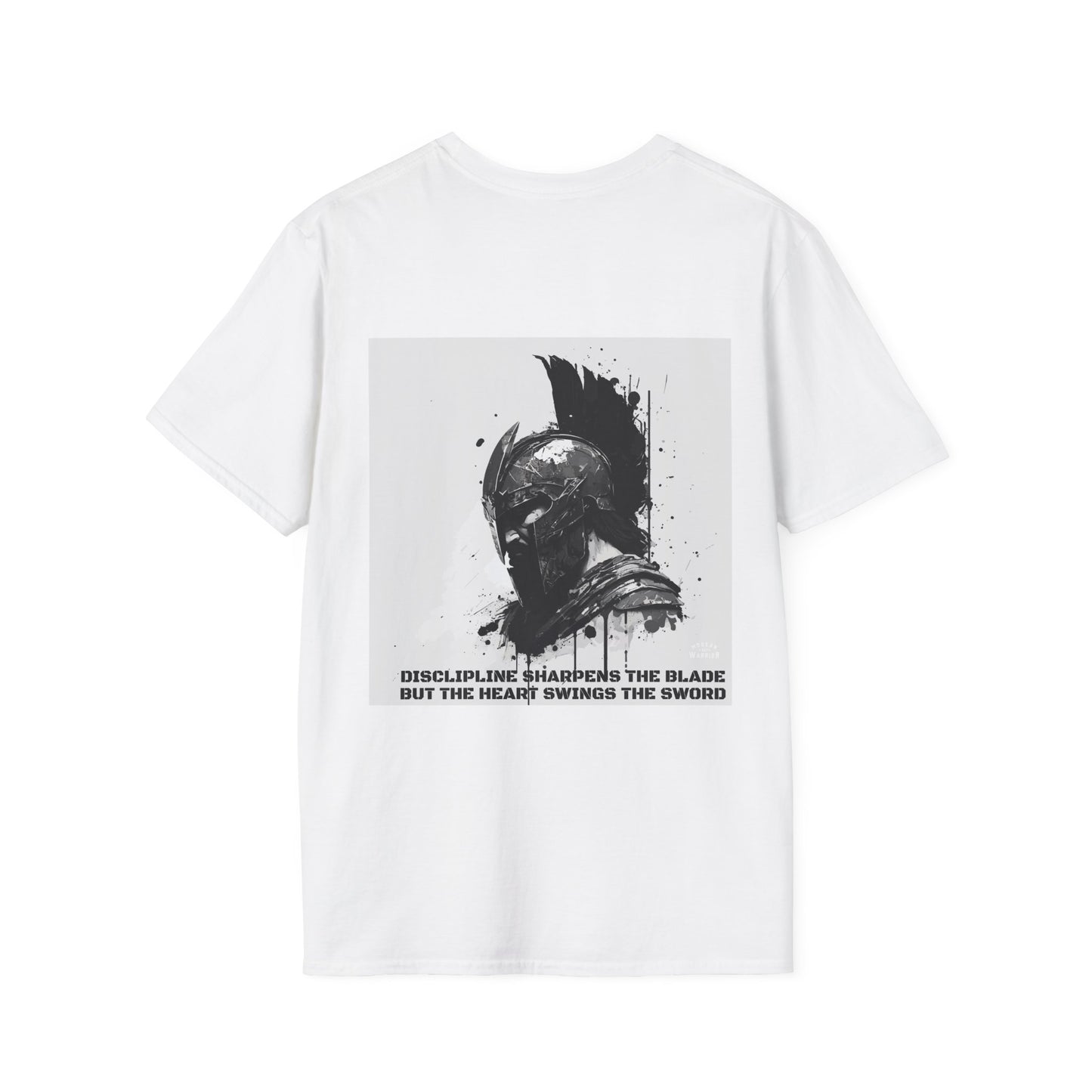 Centurion Tee – White & Grey | Strength Wears Armor
