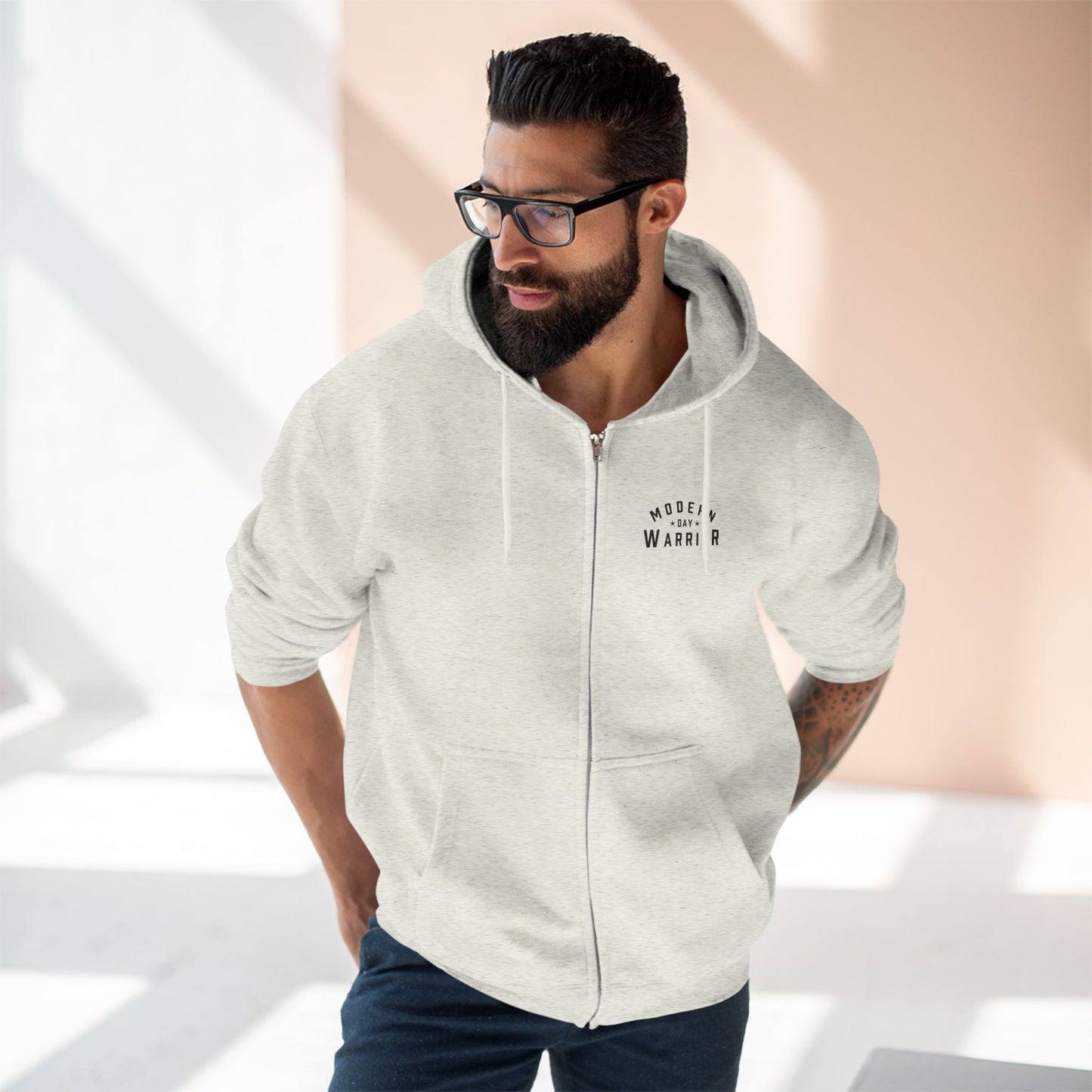 Zip-Up Hoodie | Sleek, Tactical Comfort in 9 Battle-Ready Colors