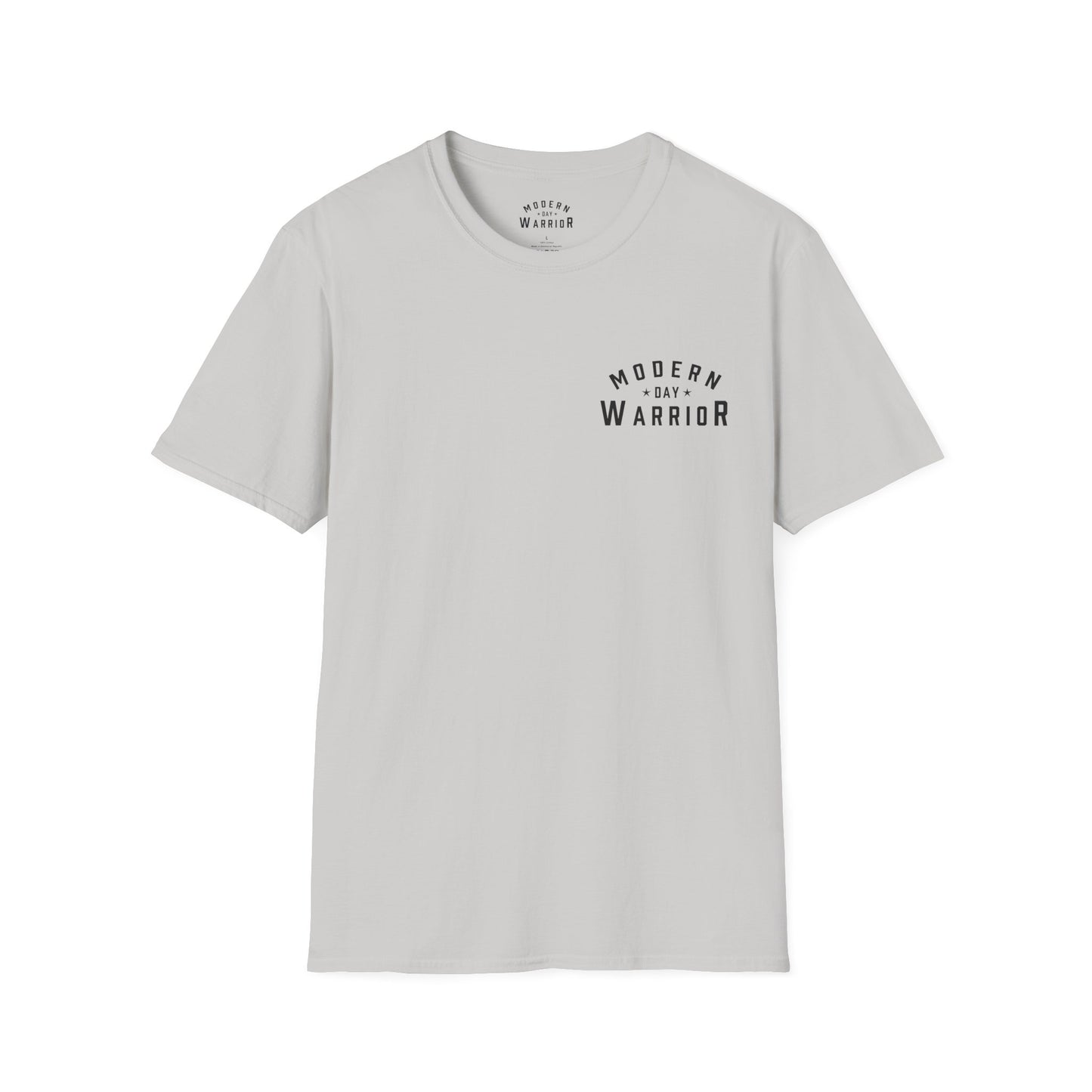 Centurion Tee – White & Grey | Strength Wears Armor