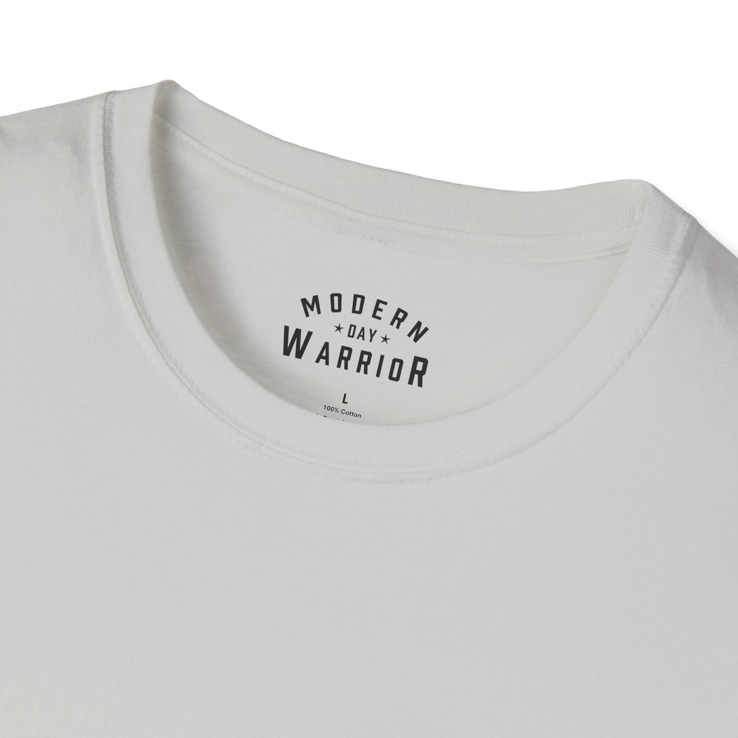 Centurion Tee – White & Grey | Strength Wears Armor