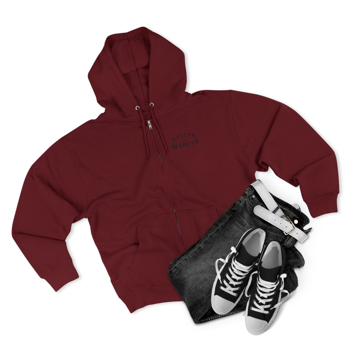 Zip-Up Hoodie | Sleek, Tactical Comfort in 9 Battle-Ready Colors