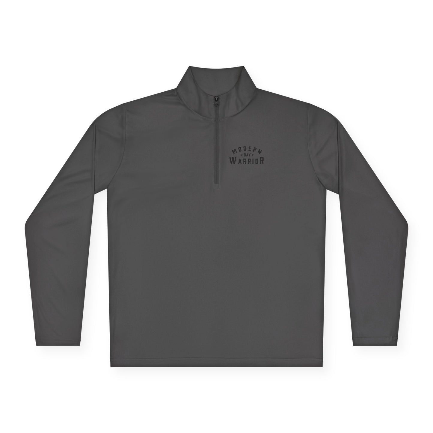 Quarter-Zip-Up Polyester Pullover Sweater - Athletic Active Apparel