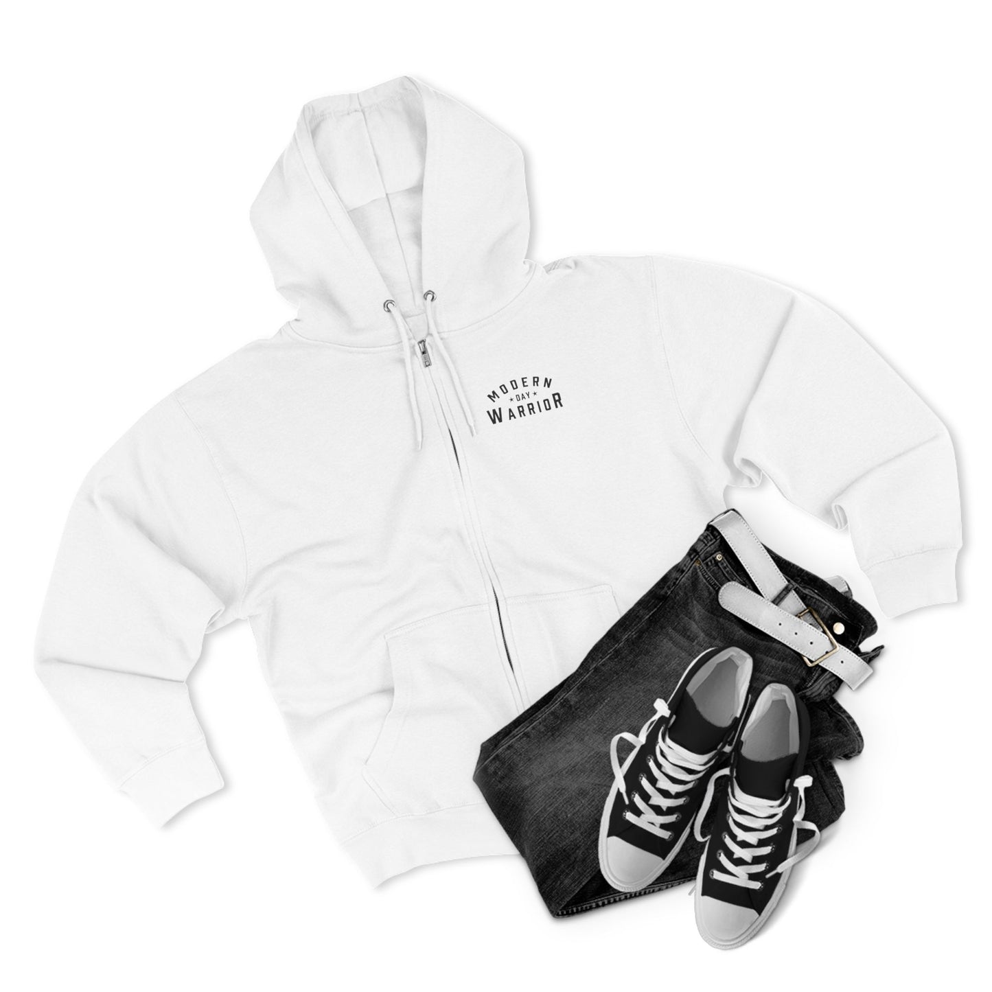 Zip-Up Hoodie | Sleek, Tactical Comfort in 9 Battle-Ready Colors