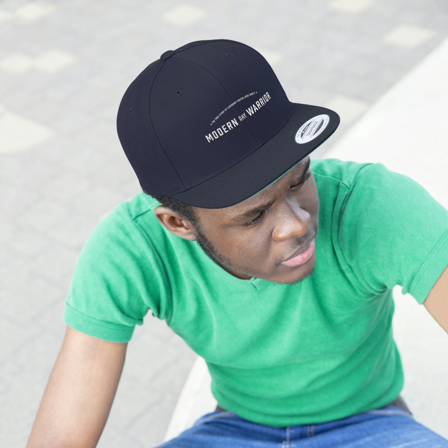 Modern Day Warrior Basic Flat Bill Hat