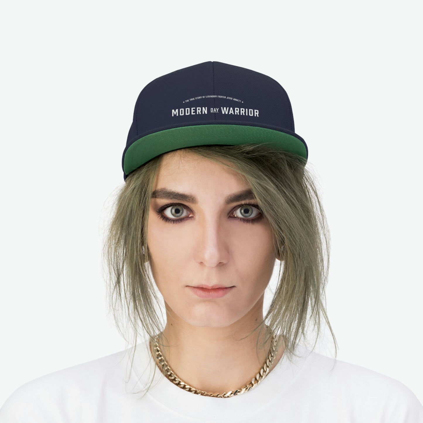 Modern Day Warrior Basic Flat Bill Hat