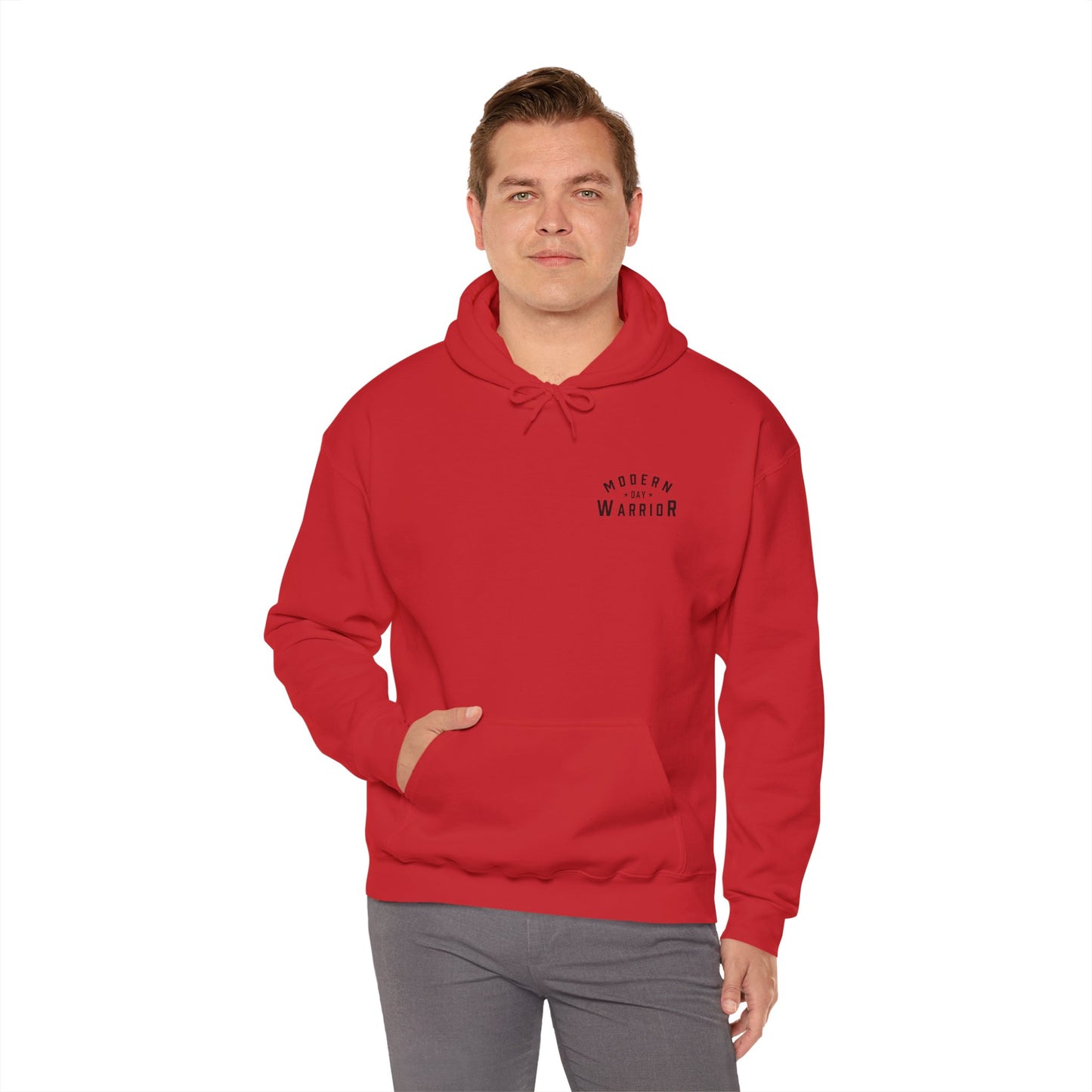 Red Corner Vs. Blue Corner Sweater - Unisex Heavy Blend Hooded Sweatshirt